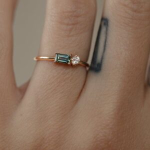 emerald-diamond ring